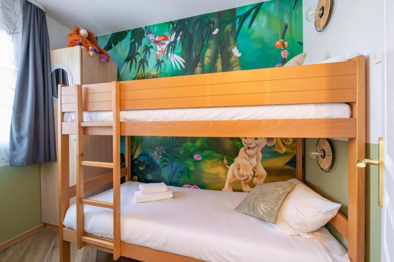 Jungle Duplex With Pool 5 Min Disneyland Serris Dış mekan fotoğraf
