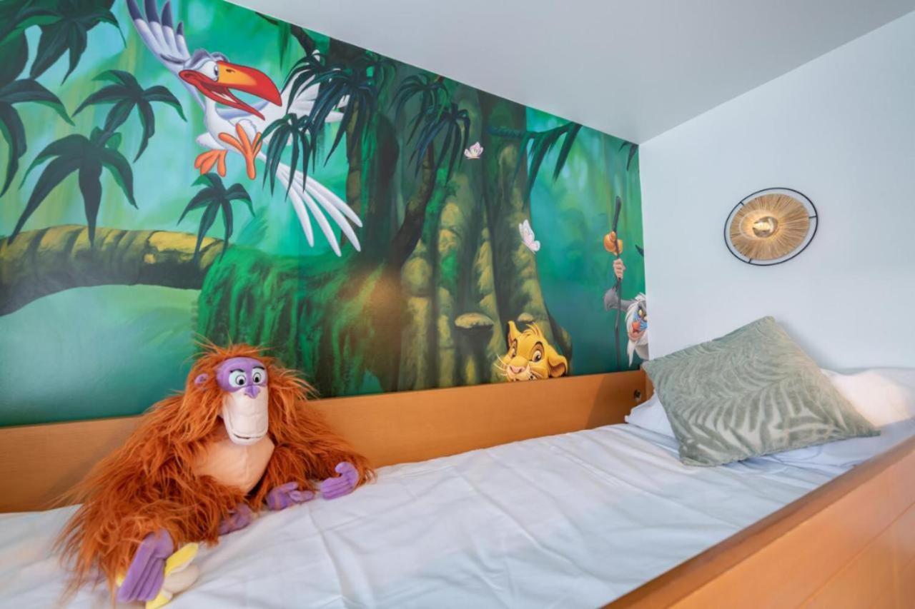 Jungle Duplex With Pool 5 Min Disneyland Serris Dış mekan fotoğraf